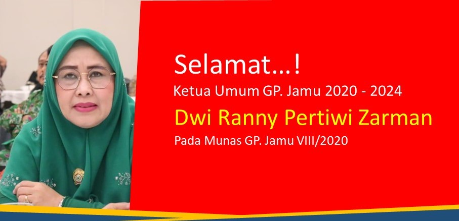 Dwi Ranny Pertiwi Z., Terpilih Sebagai Ketum GP. Jamu