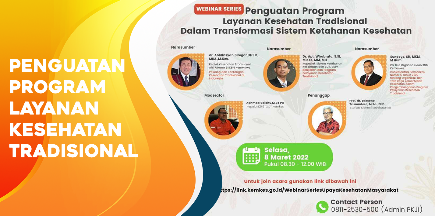Penguatan Program Layanan Kesehatan Tradisional