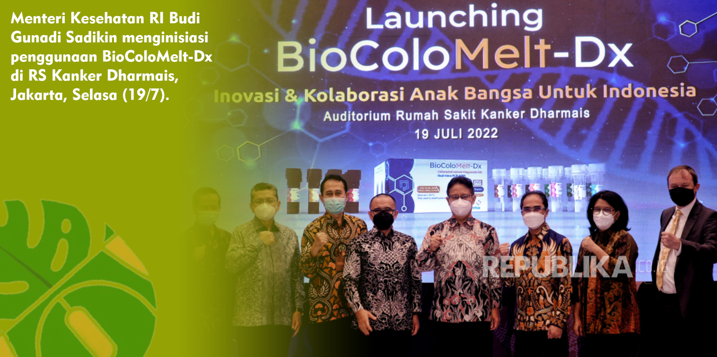 Kemenkes Bersama Biofarma Meluncurkan Alat Deteksi Kanker Usus