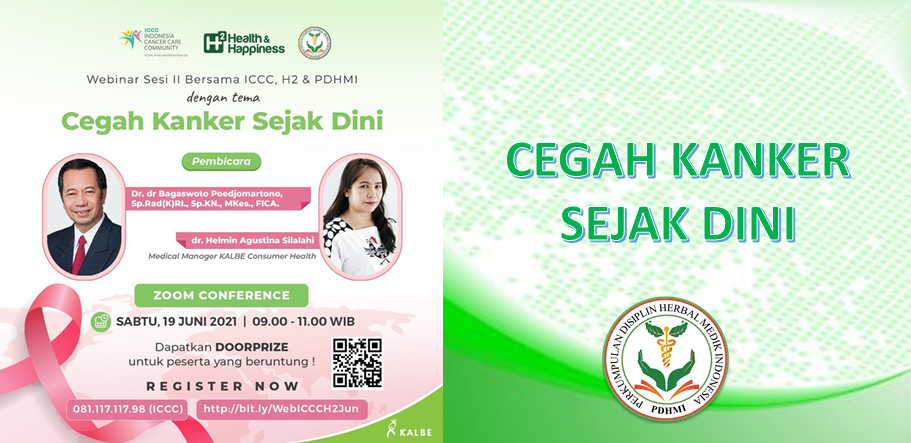 Cegah Kanker, Sejak Dini. Yuk Ikuti Health Talk Menarik Ini Cegah Kanker, Sejak Dini. Yuk Ikuti Health Talk Menarik Ini