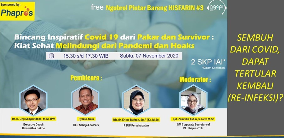Sembuh dari COVID-19 dan Potensi Reinfeksi