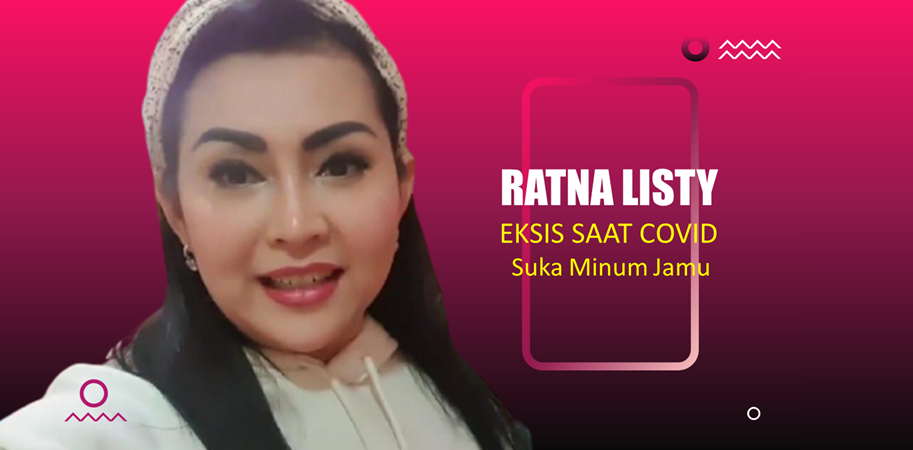 Ratna Listy Suka Jamu Gendong. Eksis Saat Pandemi