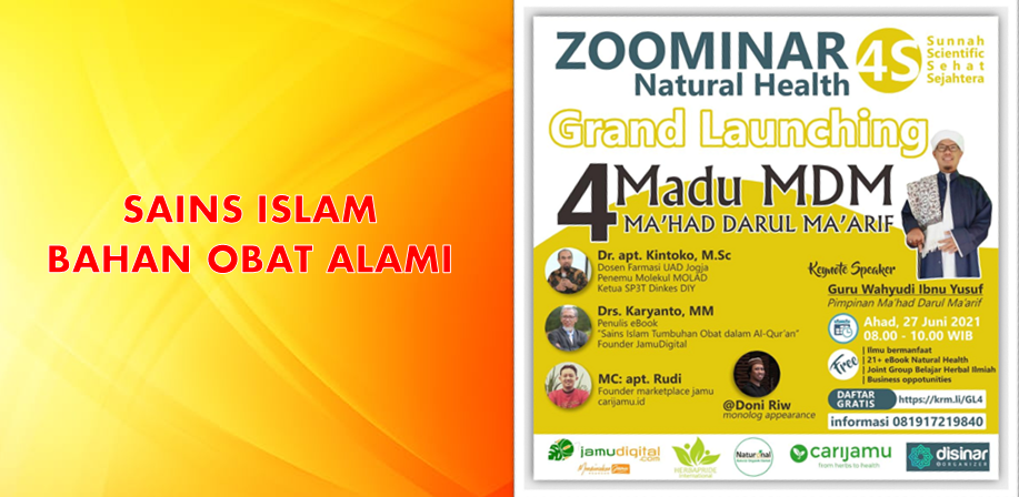 Mengupas Sains Islam Bahan Obat Alami