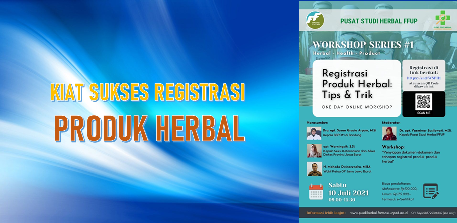 Workshop Sukses Registrasi Produk Herbal