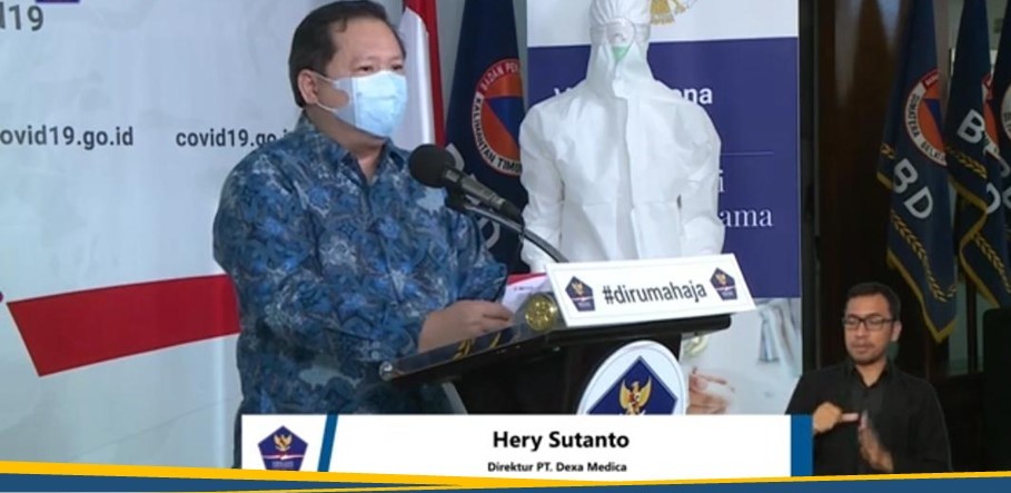 Dexa Medica Donasi Obat COVID-19 dan Alkes Senilai Rp.5,1 M