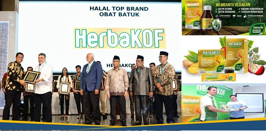HerbaKOF: Obat Modern Asli Indonesia Memperoleh Halal Award 2019 HerbaKOF: Obat Modern Asli Indonesia Memperoleh Halal Award 2019