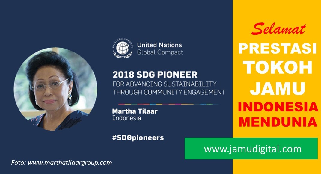 Martha Tilaar Terpilih sebagai Tokoh Pioner SDG 2018