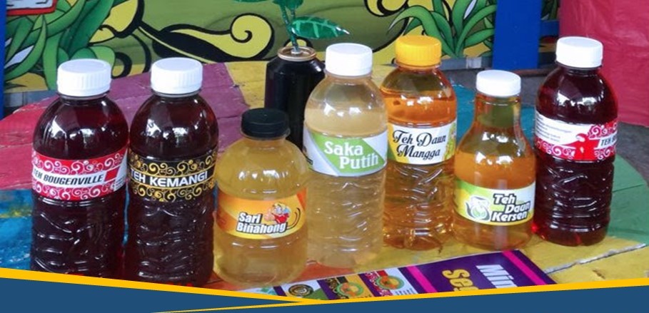Rumah Kreatif Ciptakan Minuman Herbal