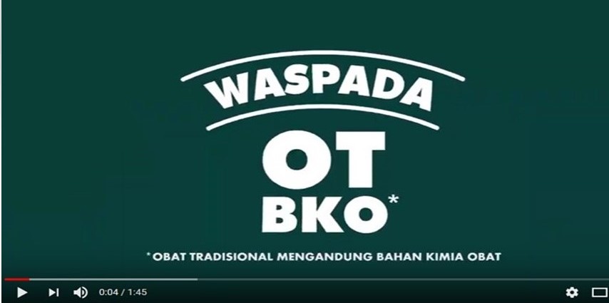 Video Edukasi BPOM: Tentang Obat Tradisional Indonesia