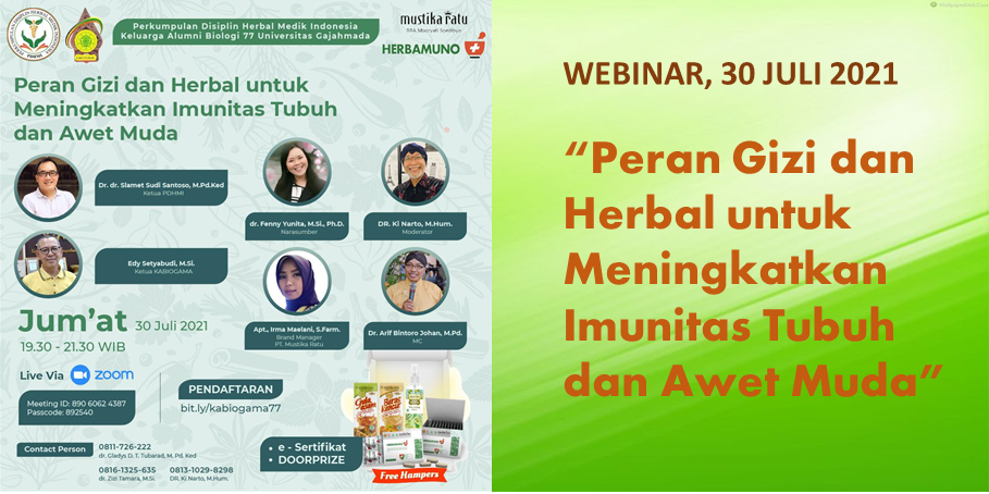 Peran Gizi dan Herbal untuk Meningkatkan Imunitas dan Awet Muda