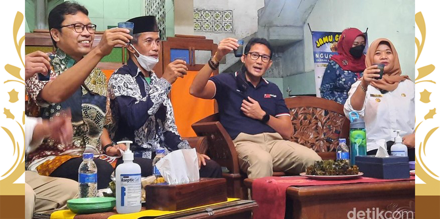 Sandiaga: Jamu Bisa Jadi Welcome Drink di Hotel Sandiaga: Jamu Bisa Jadi Welcome Drink di Hotel