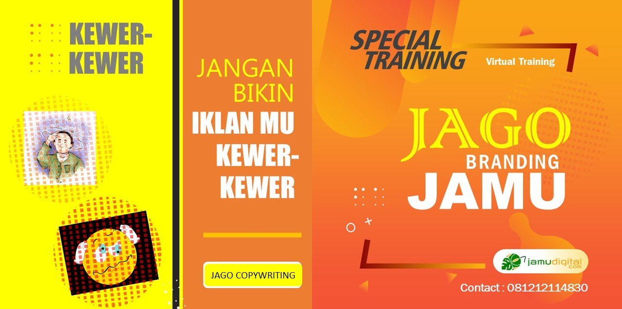 Jago Bikin Branding Jamu