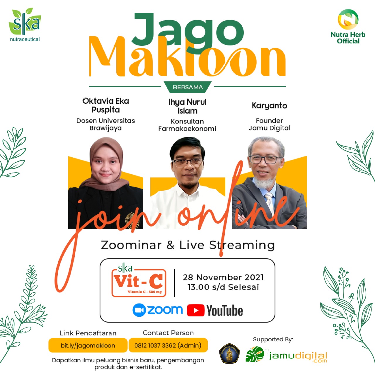 Jago Makloon Webinar