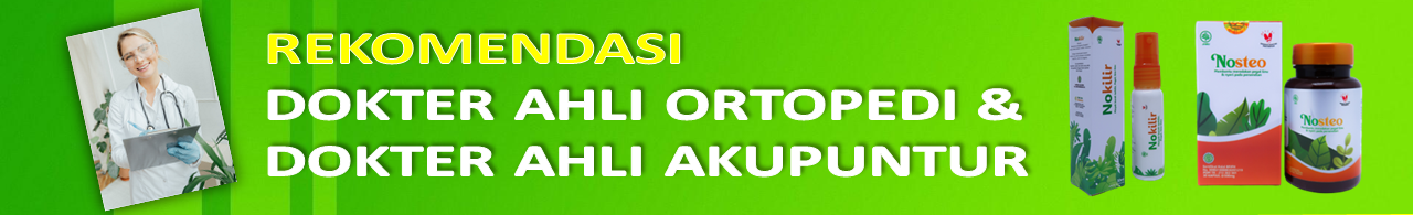 NOSTEO NOKILIR Sehatkan Tulang, Otot dan Sendi